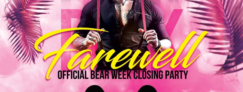 Pink Farewell night Sitges Bear Week 2025