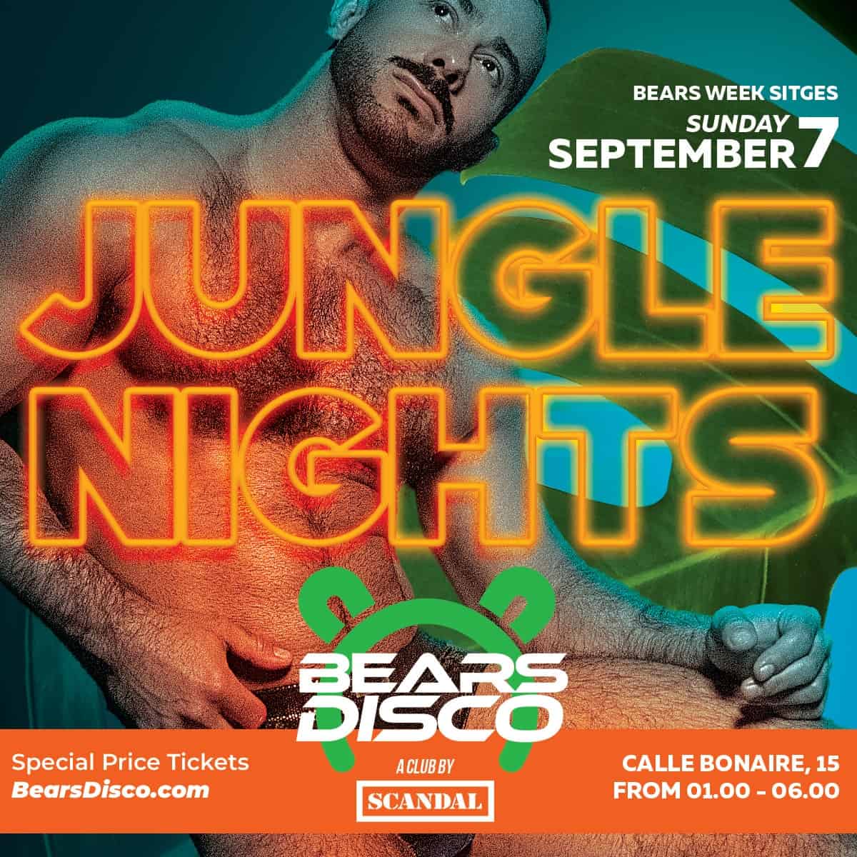 Jungle Party - Bear Week Sitges 2025
