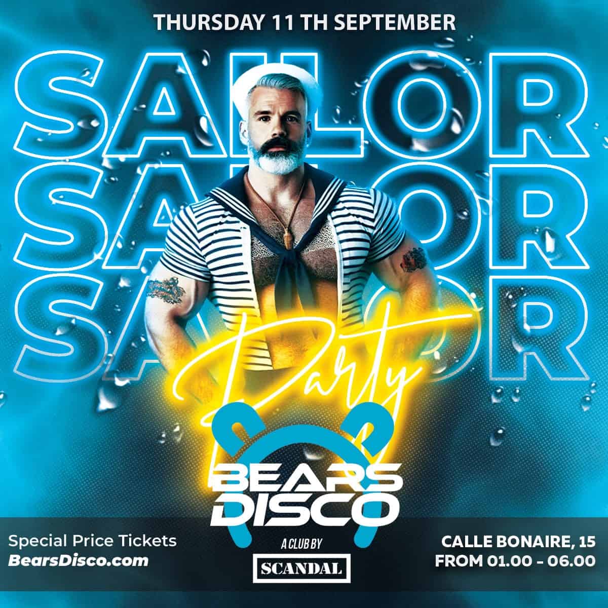 Sailor Party Sitges Bear Week 2025