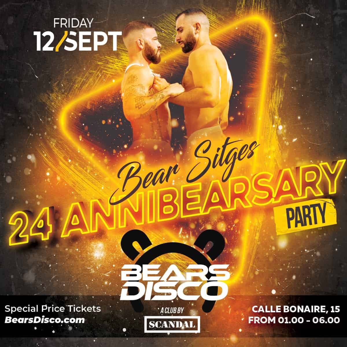 Sitges Bear Anniversary Party Bear Week 2025